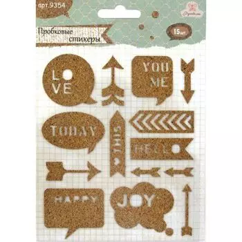 9354 Стикеры пробковые Указатели