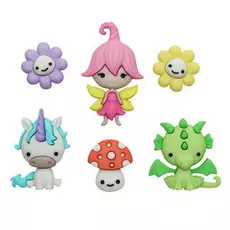 9358, Пуговицы-фигурки. Феи Dress It Up