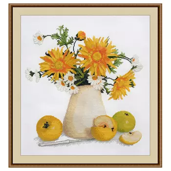 936 Набор для вышивания 'Овен' 'Тепло лета', 31*33 см