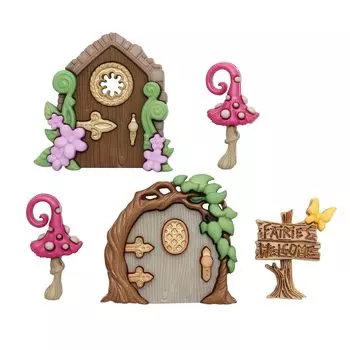 9388, Пуговицы-фигурки. Волшебные сказки Dress It