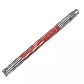 940245 Спицы прямые алюминиевые с покрытием 35см, 4,5мм Hobby&amp;Pro