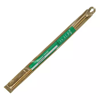 942235 Спицы прямые бамбук 35см, 3,5мм Hobby&amp;Pro