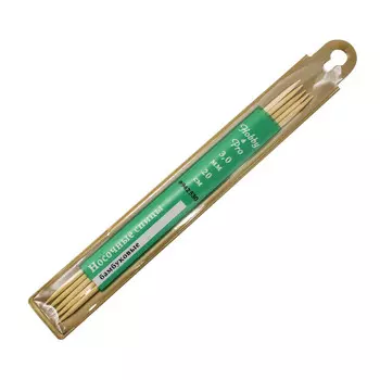 942530 Спицы носочные бамбук 20см, 3,0мм Hobby&amp;Pro