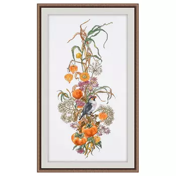 949 Набор для вышивания 'Овен' 'Осенняя композиция', 18*44 см