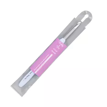 953450 Крючок для вязания с резиновой ручкой, 4,5мм, Hobby&amp;Pro