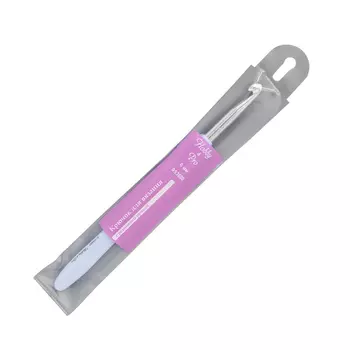 953600 Крючок для вязания с резиновой ручкой, 6мм, Hobby&amp;Pro