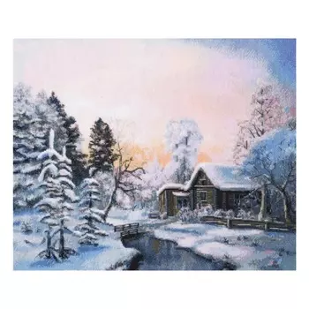 953 Набор для вышивания Hobby&amp;Pro 'Красавица зима' 37*32см