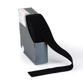 9574 Эластичная лента-пояс 38мм*10м Prym (08 черный)