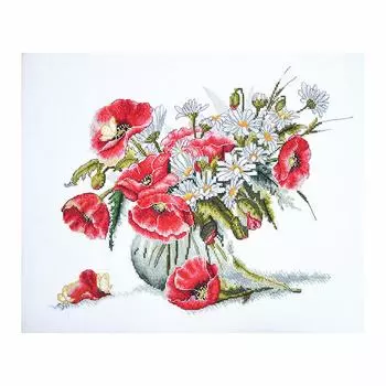 959 Набор для вышивания Hobby&amp;Pro 'Краски лета' 39*30см