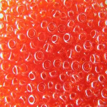 (96030) Бисер прозрачный блестящий 10/0, круг.отв., 50г, Preciosa