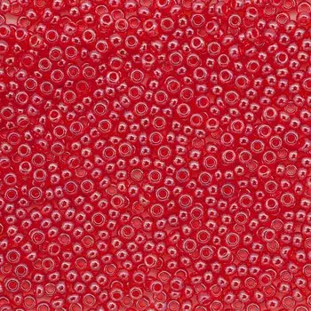 (96050) 331-19001-10/0 Бисер прозрачный с покрытием 10/0, круг.отв., 20гр Preciosa