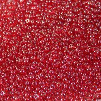 (96070) Бисер прозрачный блестящий 10/0, круг.отв., 50г, Preciosa