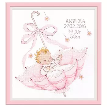 965 Набор для вышивания 'Овен' 'Маленький . Анечка.', 21*33 см