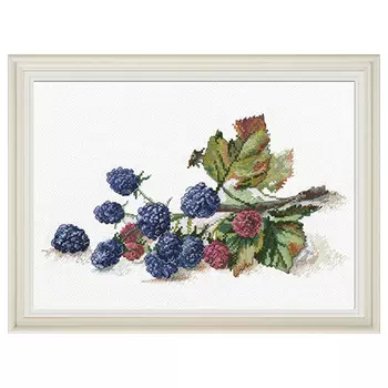 968 Набор для вышивания 'Овен' 'Ветка ежевики', 25*15 см