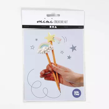 977221 Набор для лепки из мягкой глины 'Украшение для карандашей', Сделай сам, Creativ
