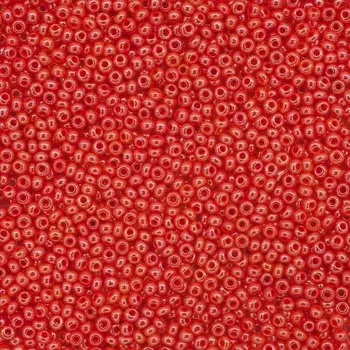 (98140С) 331-19001-10/0 Бисер непрозрачный с покрытием 10/0, круг.отв., 20гр Preciosa