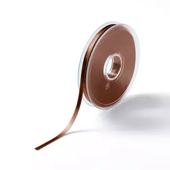 9823 Атласная лента 6мм 25м Prym (23 коричневый)