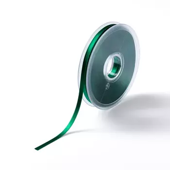 9823 Атласная лента 6мм 25м Prym (43 зеленый)