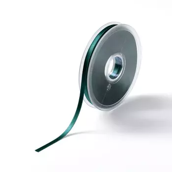 9823 Атласная лента 6мм 25м Prym (46 темно-зеленый)