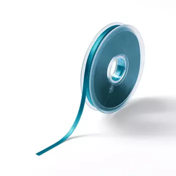 9823 Атласная лента 6мм 25м Prym (50 темно-бирюзовый)