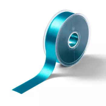 9827 Атласная лента 25мм*25м Prym (50 темно-бирюзовый)