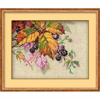 990 Набор для вышивания Riolis 'Ежевика', 26*20 см