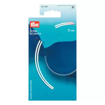 991806 Косточки для бюстгальтера, размер C (100) белый цв. Prym