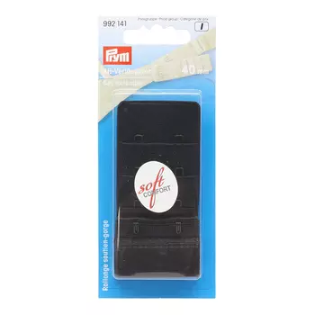 992141 Удлинитель обхвата бюстгальтера 40мм, черный цв. Prym