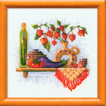 993 Набор для вышивания Riolis 'Физалис', 21*21 см