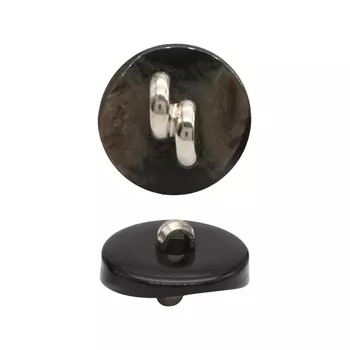 А533 Пуговицы 20мм на ножке (коричневый)