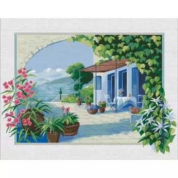 А-0028 Набор для вышивания 'У моря' 44х35 см