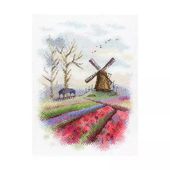 А-017 Набор для вышивания МП Студия 'Южная Голландия'25*18см