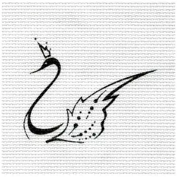 А-09 Набор для вышивания 'Лебедь' 15*16см