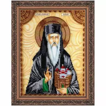 АА-045 Набор для вышивки бисером на натуральном художественном холсте 'Святой Дионисий (Денис)' 23*30см