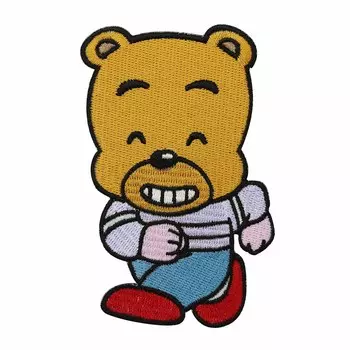 AD1003 Термоаппликация 'Злой медвежонок', 10*6 см, Hobby&amp;Pro