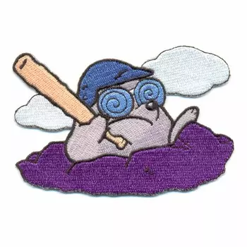 AD1171 Термоаппликация 'Крот с битой', 6*10 см, Hobby&amp;Pro