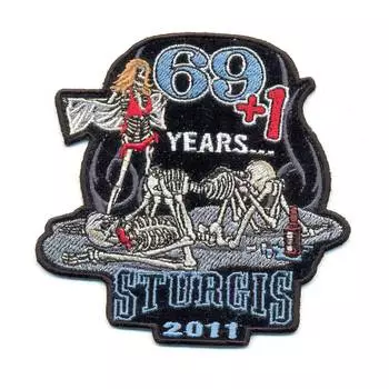 AD1241 Термоаппликация '69+1', 10*10 см, Hobby&amp;Pro