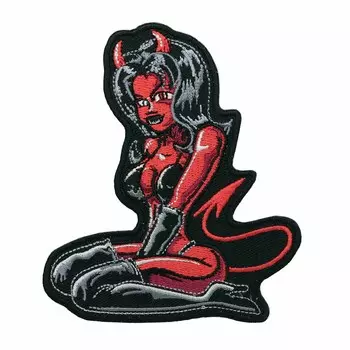 AD1266 Термоаппликация 'Чертовка', 10*9 см, Hobby&amp;Pro