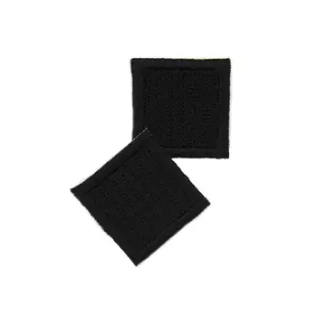 AD1309 Термоаппликация 'Квадрат' 2х2см Hobby&amp;Pro, 2шт/упак (черный)