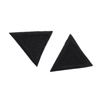 AD1310 Термоаппликация 'Треугольник' 2х2см Hobby&amp;Pro, 2шт/упак (черный)