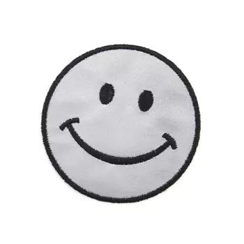 AD1383SV Термоаппликация 'Смайлик', d 7,5 см, Hobby&amp;Pro