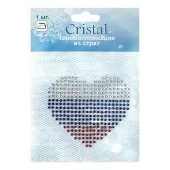 ADS053 Термоаппликация из страз Cristal
