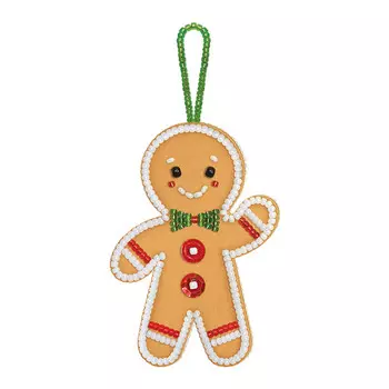 АФ 10-104 Набор для игрушки-патча 'Пряничный человечек' 55*75 мм Клевер