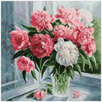 Ag 582 Набор д/изготовления картин со стразами 'Умиротворение' 38*38см Гранни