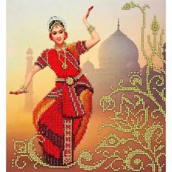 АГД-102 Набор для вышивания бисером Созвездие 'Индия' 22*28см