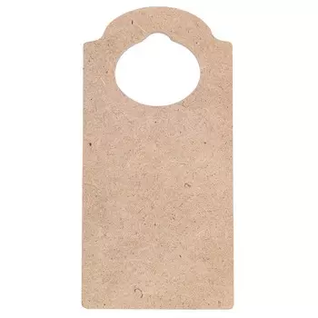 AH6140068 Заготовка из МДФ Табличка на дверь, 11х22х0,6см