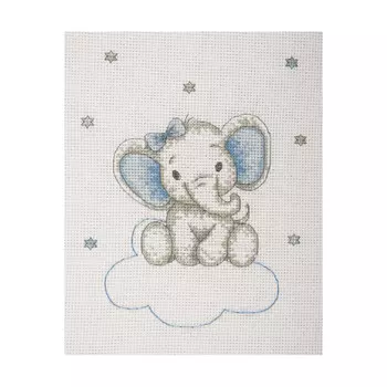 AK34 Набор для вышивания Anchor 'Высоко на облаках' (для мальчика) 20*16см