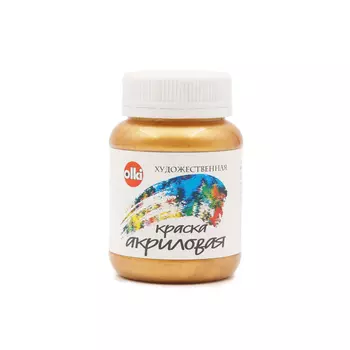 Акрил худож. 'Металл' 100 мл (4791 золото фараона)