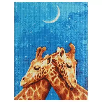 Алмазная мозаика 'Жирафы', 30*40см, Cristyle Cr 340034