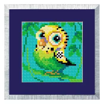 AM0021 Набор алмазной мозаики Риолис 'Попугай' 10*10см